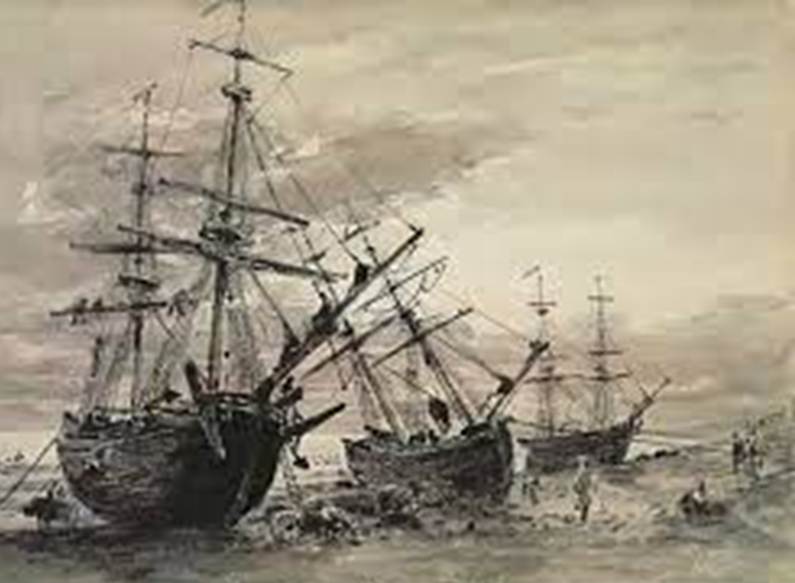 A picture containing text, transport, watercraft, sailing vessel
Description automatically generated